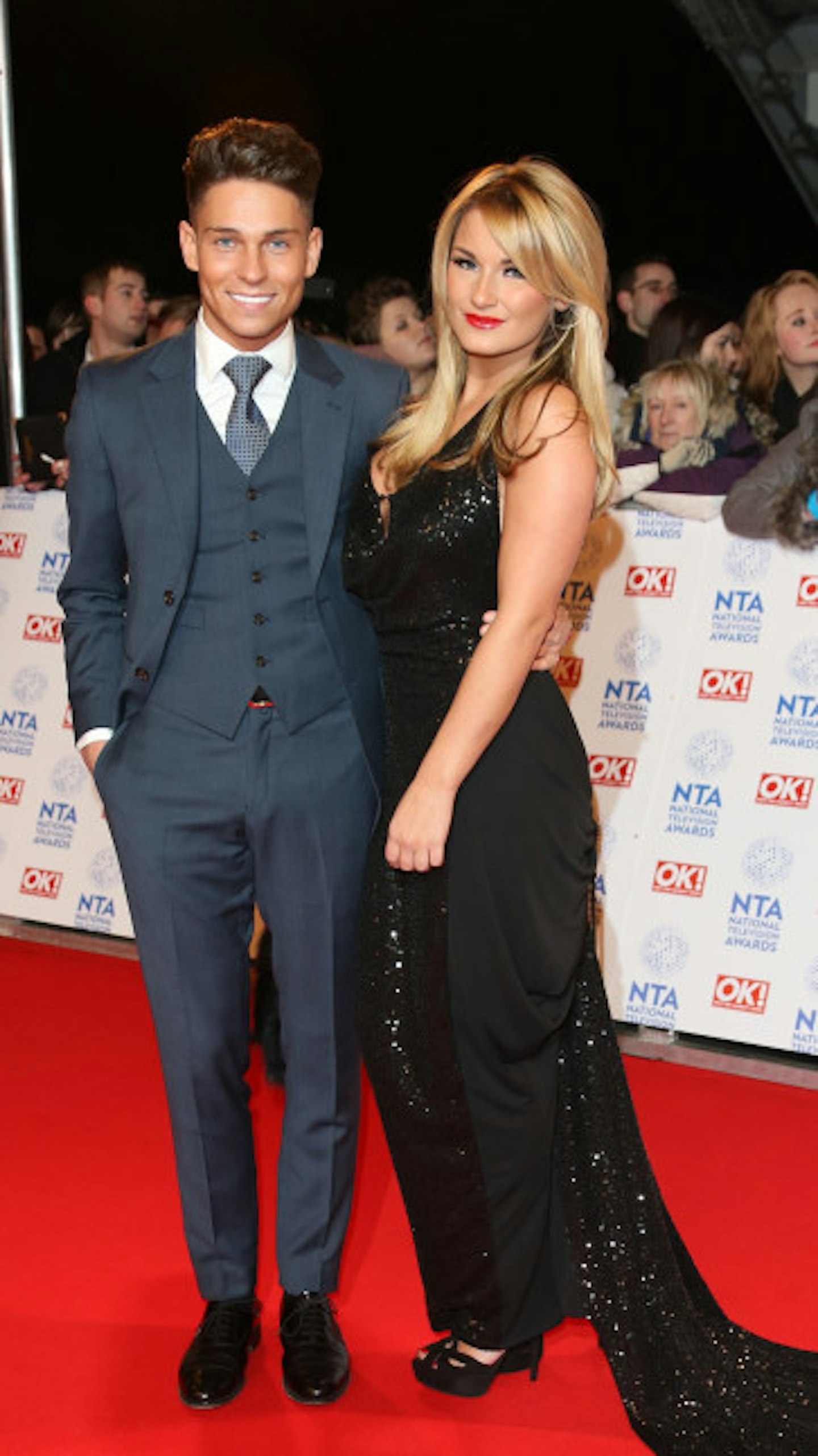 Joey with ex-girlfriend Sam Faiers