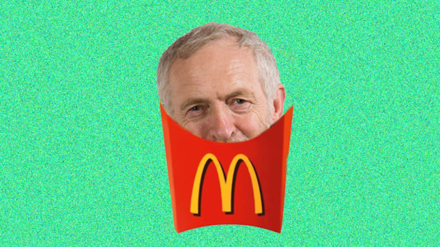 Here's The Real Reason Jeremy Corbyn Banned McDonalds From The Labour Party Conference