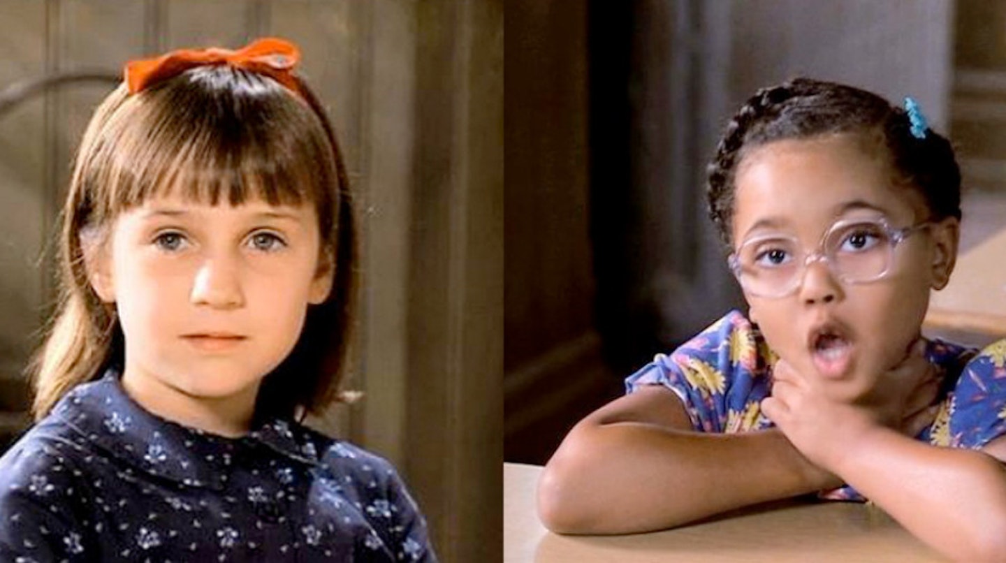Matilda and Lavender back in the day.