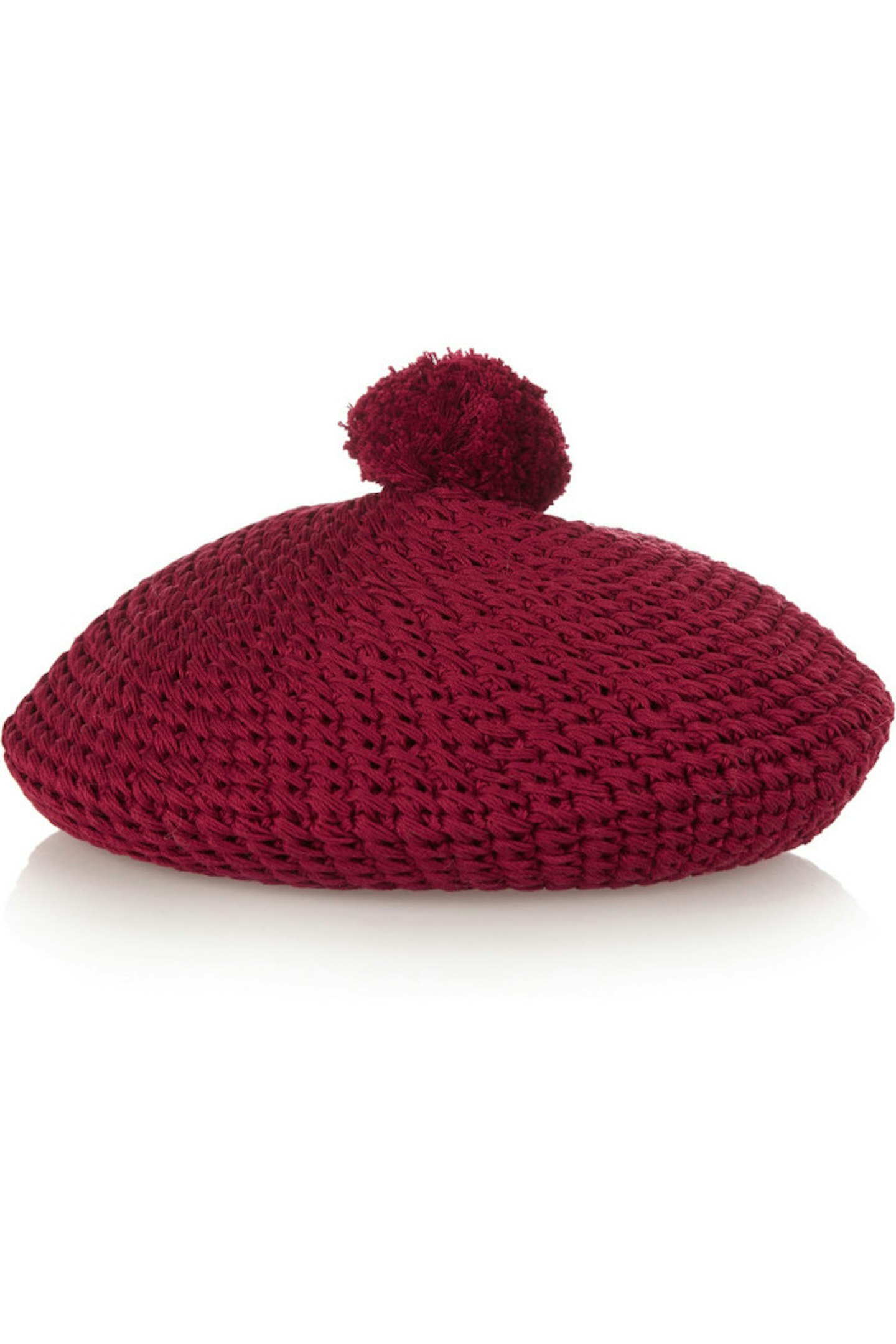 Get into the festive spirit with this great Gucci beret. Pair with all black to make the colour pop.