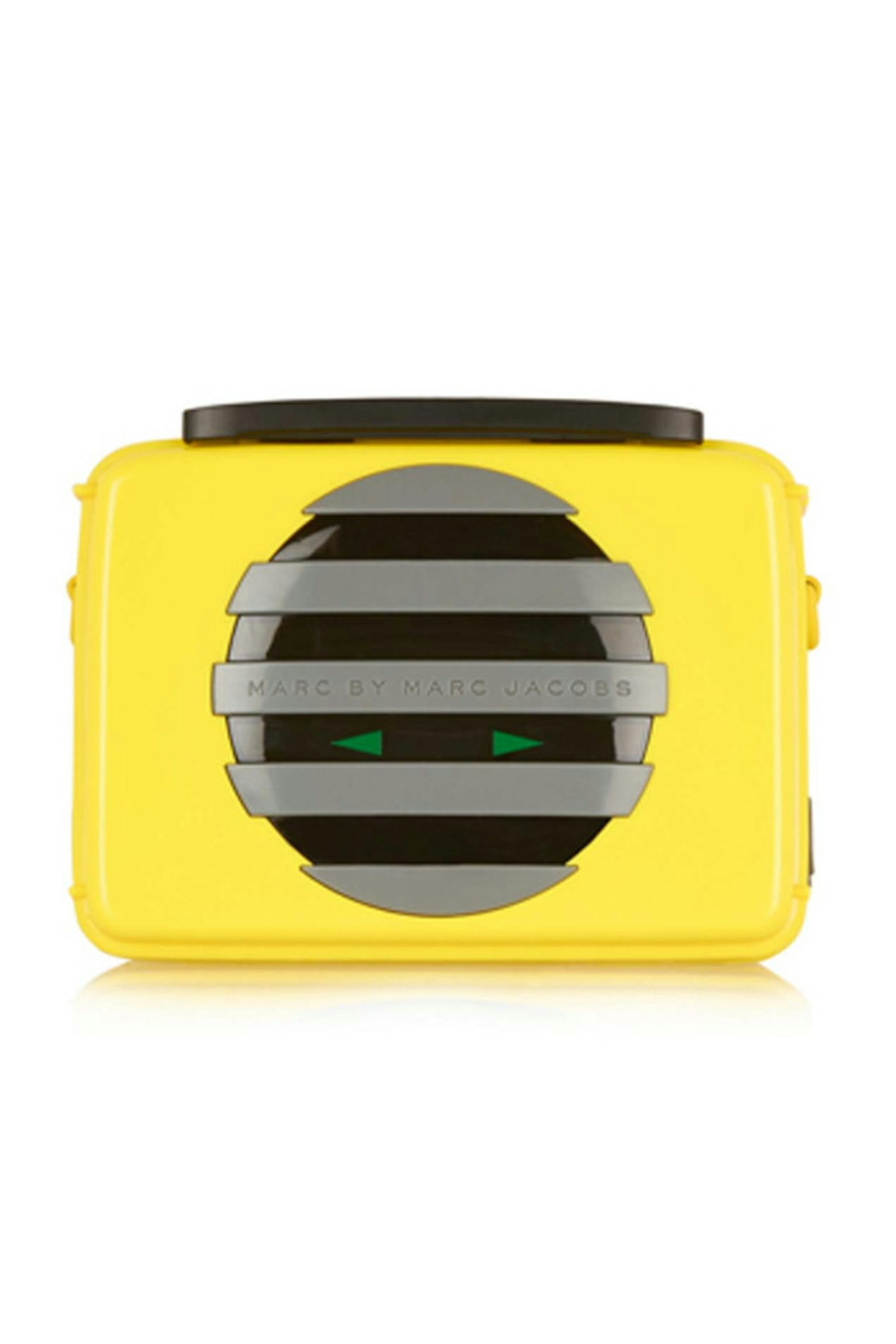 35. Tape player acrylic clutch, £310, Marc Jacobs at Net-a-porter.com