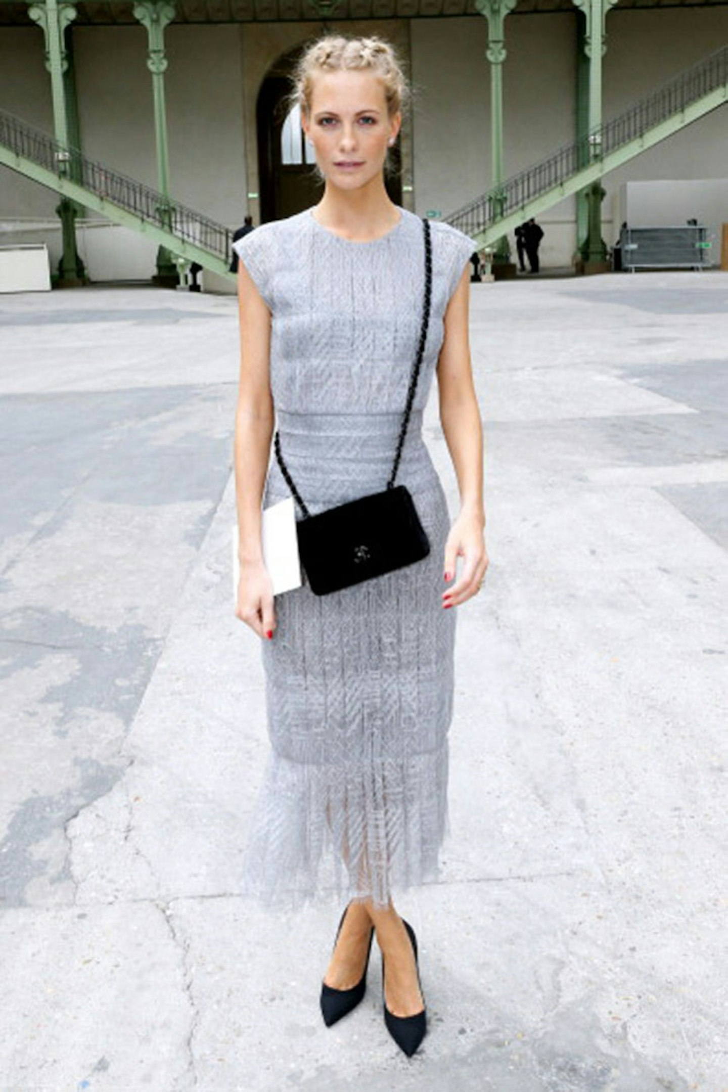 Poppy Delevingne at the Chanel show