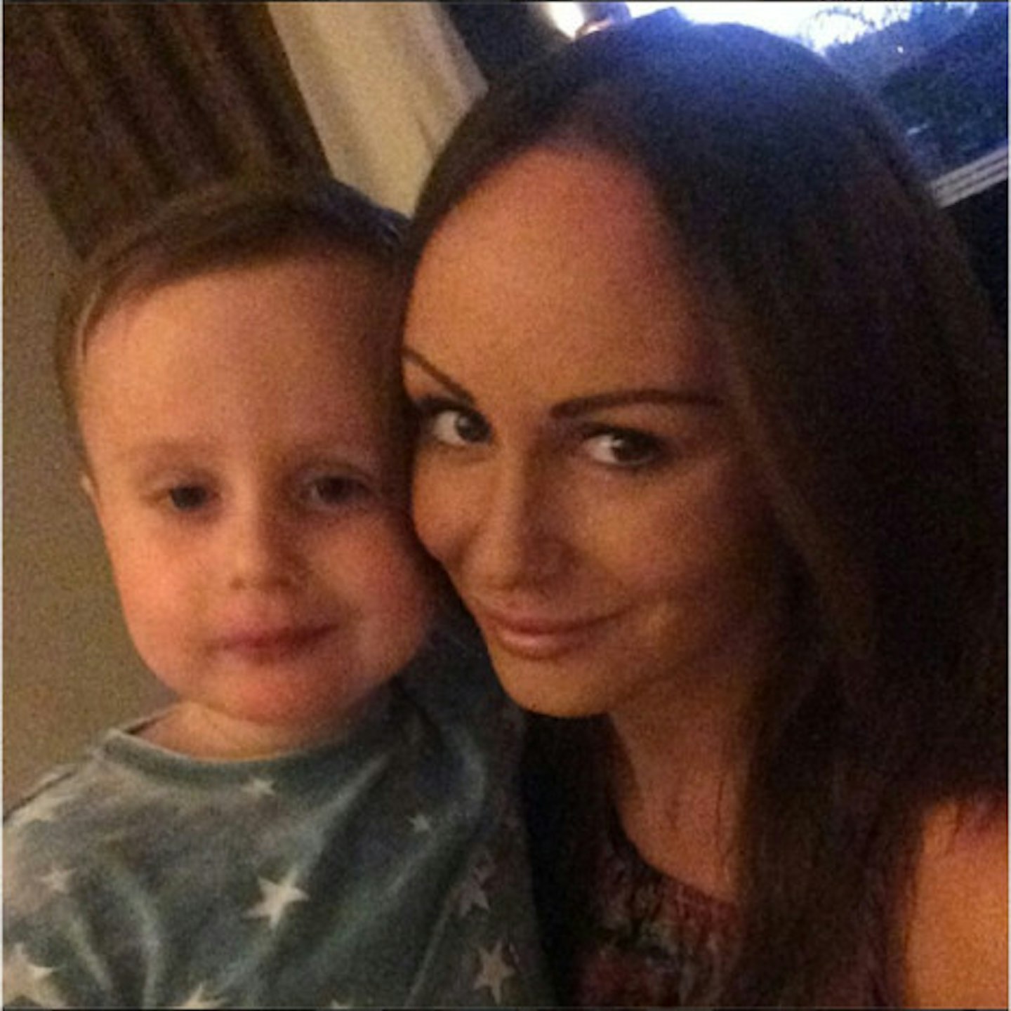 Chanelle with son Blakely