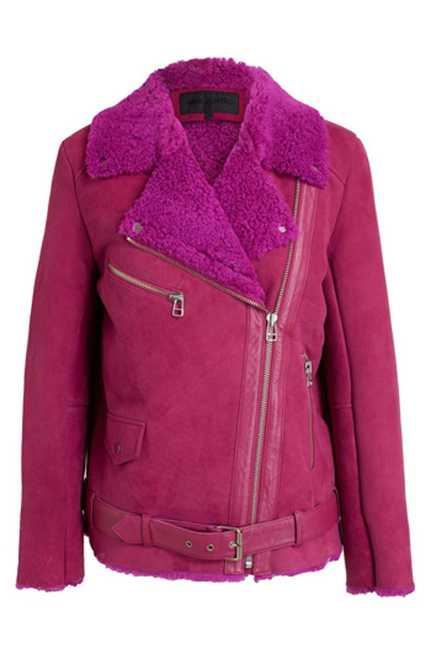 35. Pink biker jacket, £!,575, American Retro at Farfetch