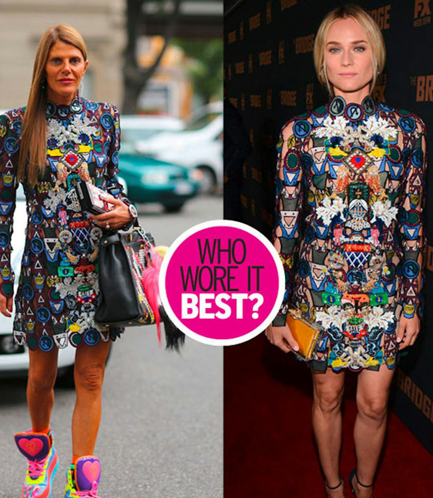 One dress, two ways: Rihanna or Anna dello Russo's assistant