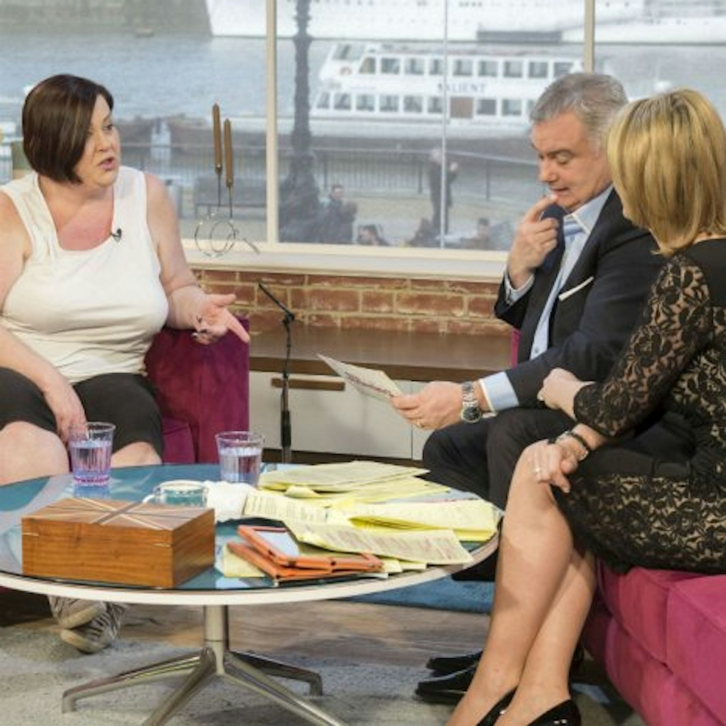 White chats to Eamonn and Ruth on This Morning