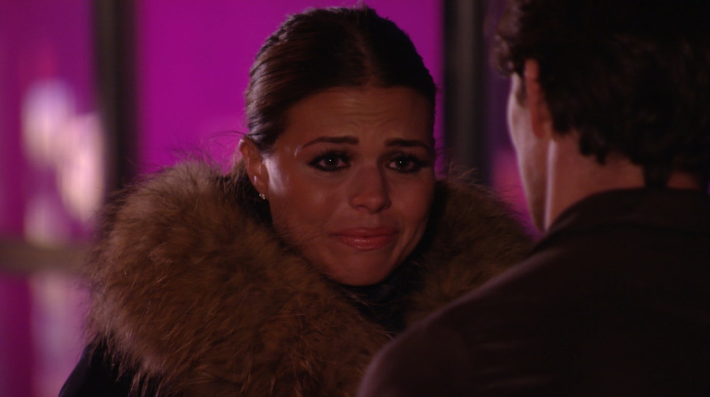 Chloe L cries
