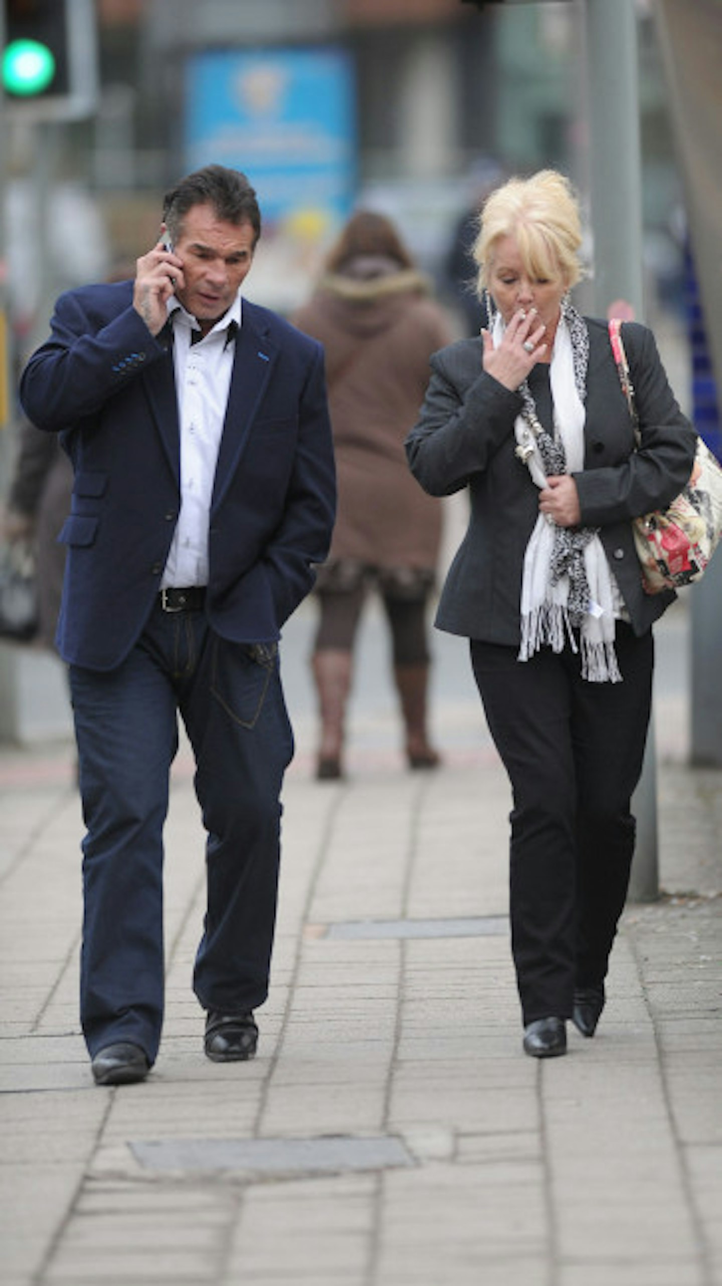 Paddy Doherty with his wife Roseanne