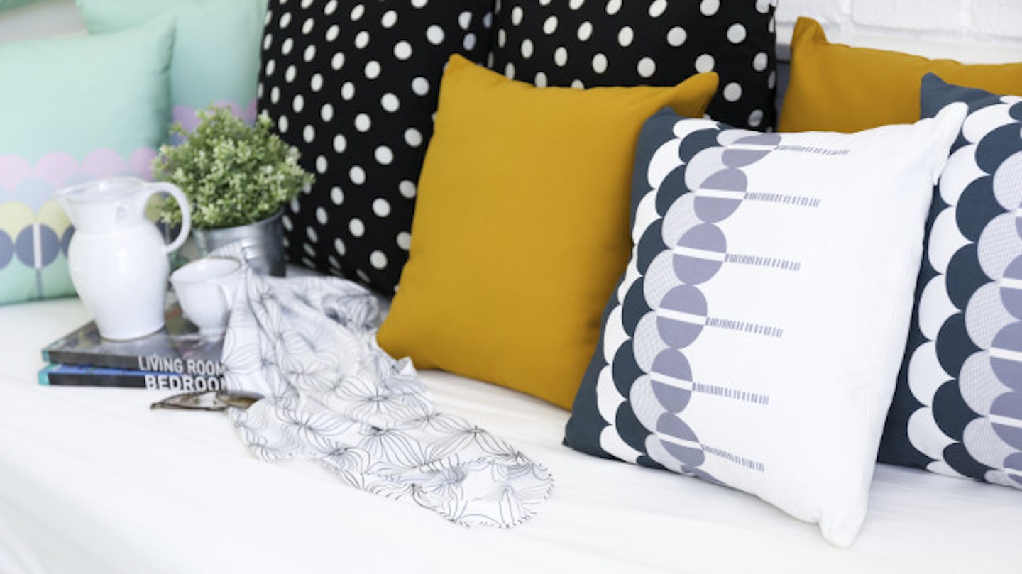 5. Cushions in various sizes