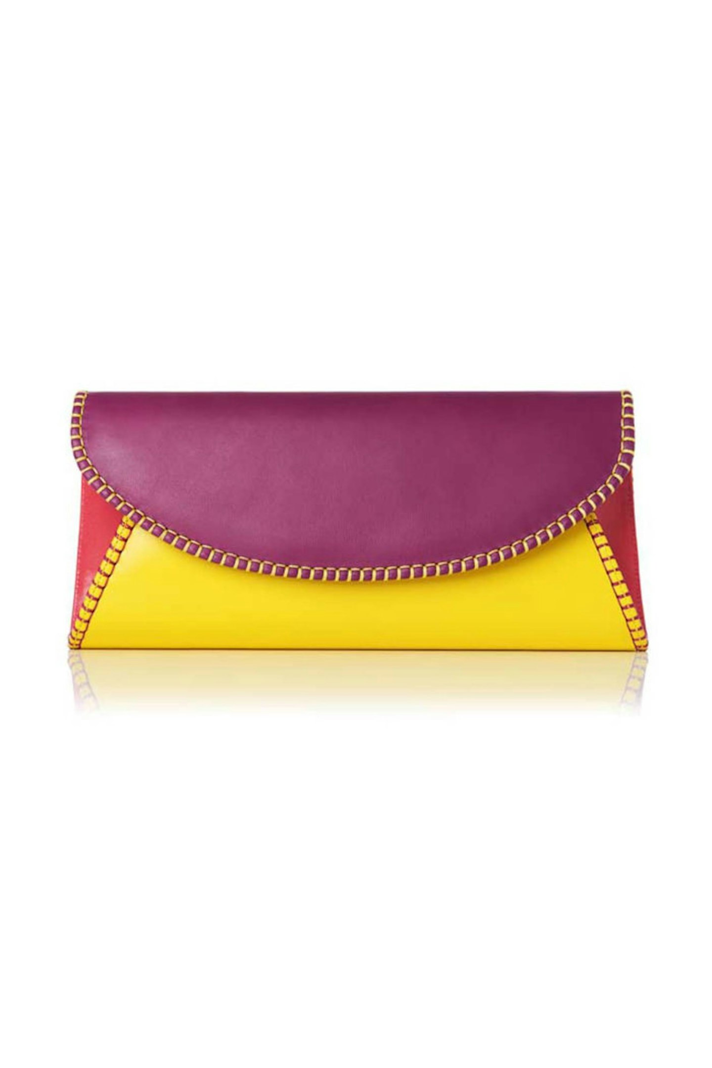 Brianna Curved Envelope Clutch