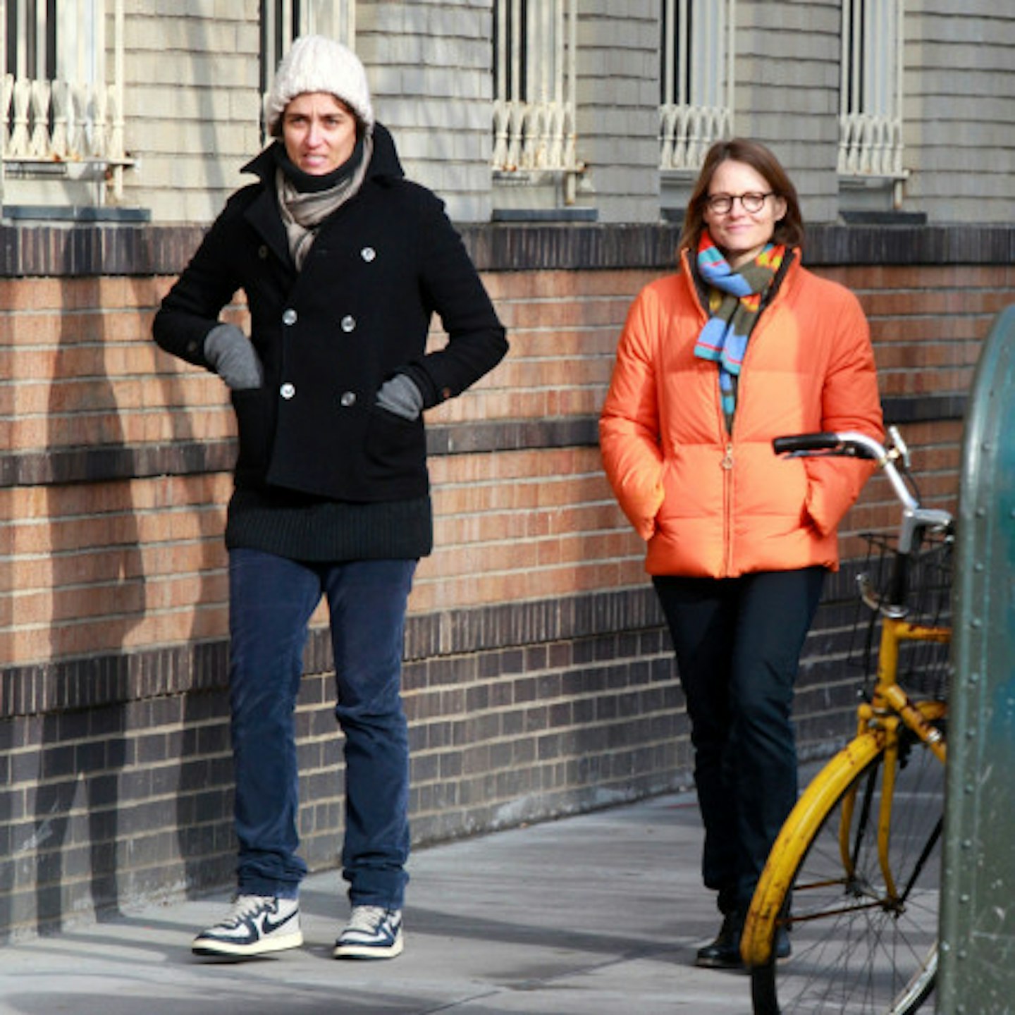 Jodie Foster and Alexandra Hedison