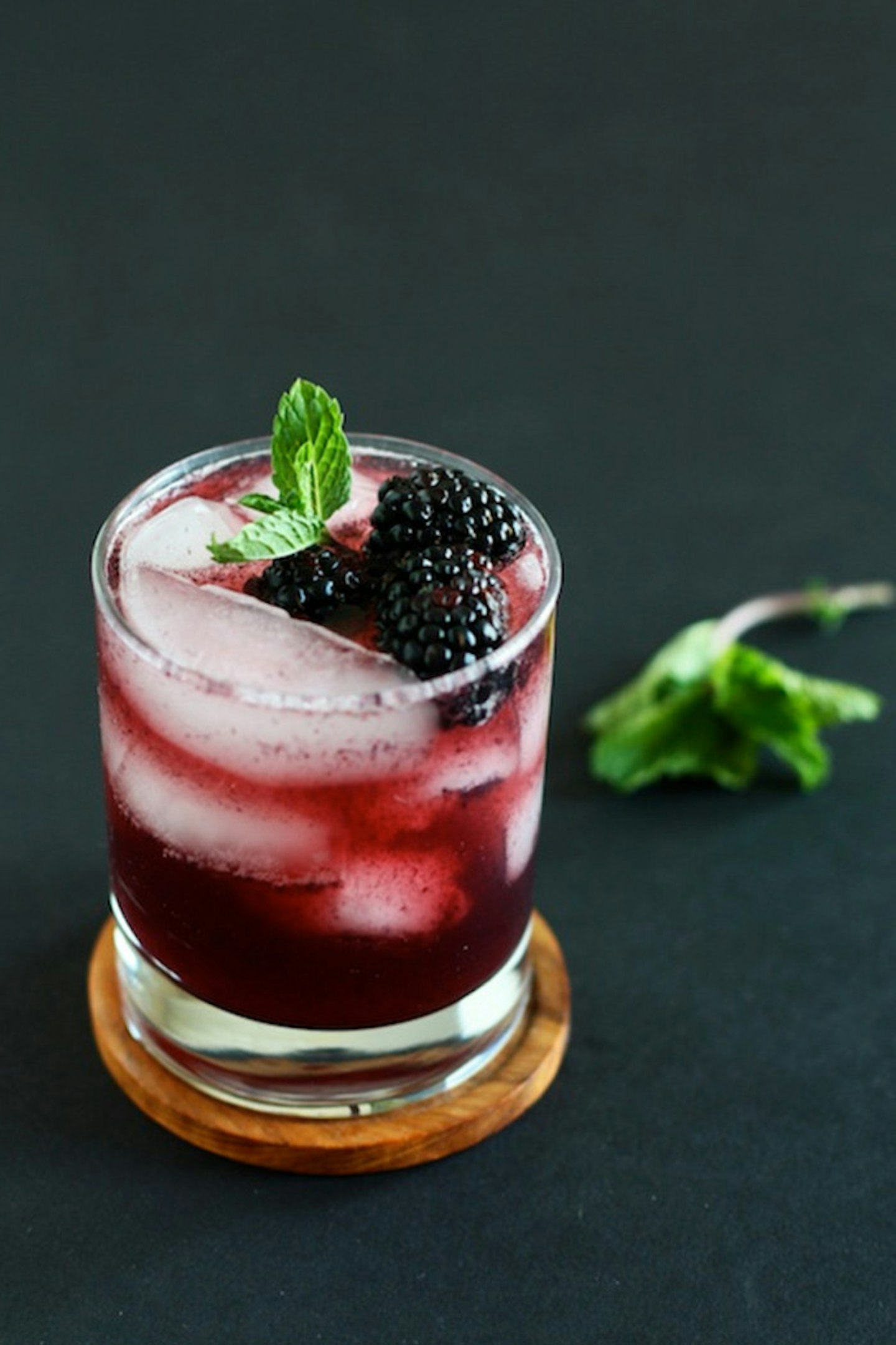 STAY IN FOR - Blackberry Vanilla Mocktail