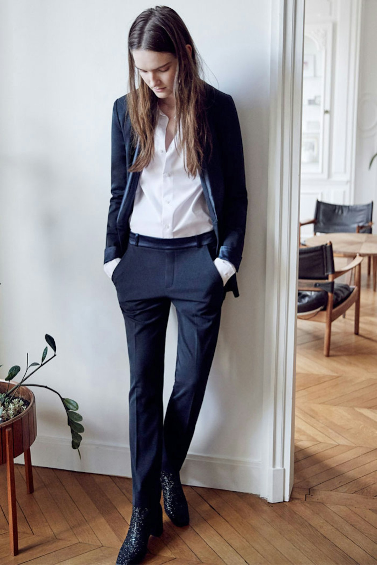 There's top tailoring at Zara and The Kooples