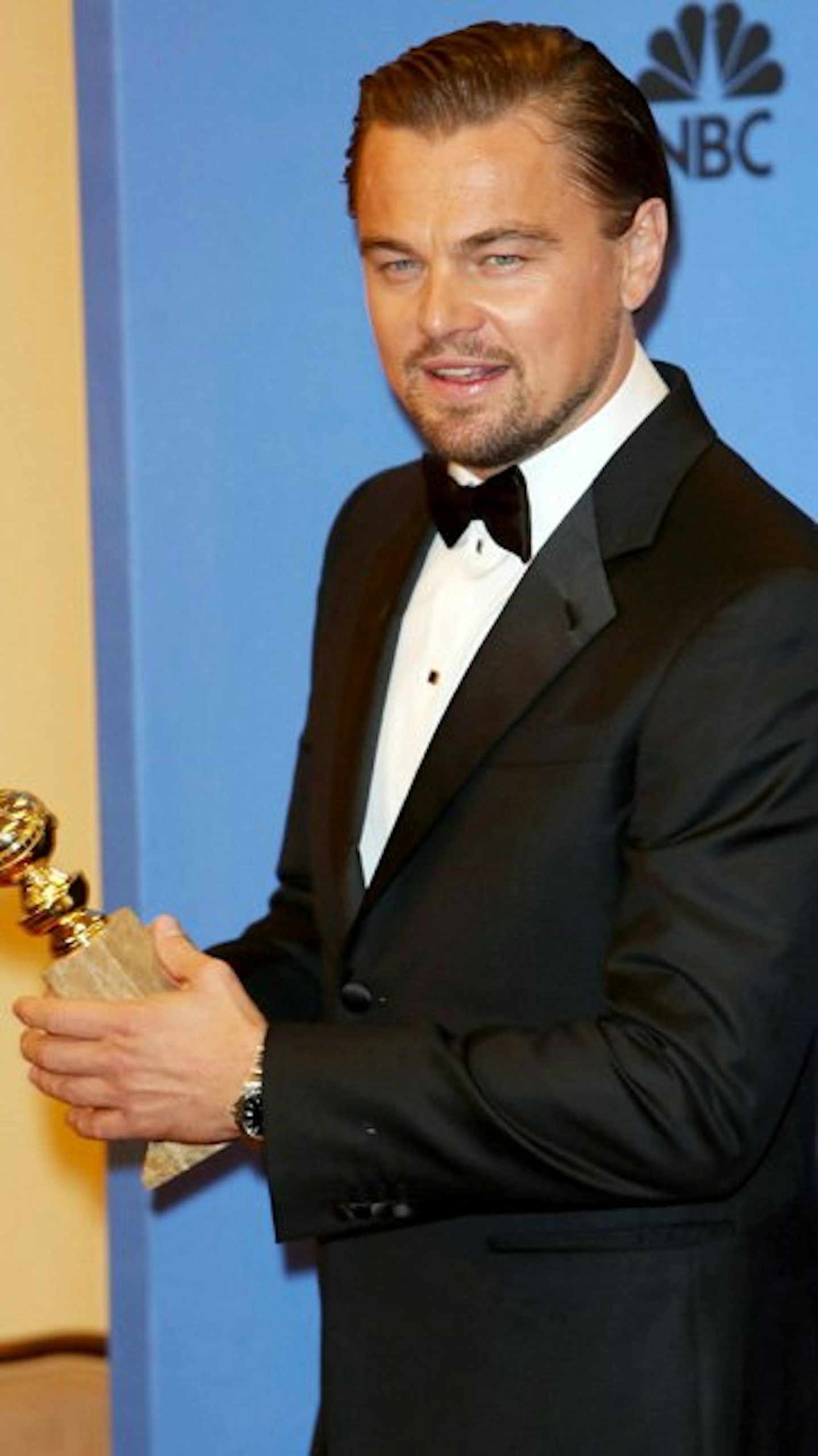 Leo receives his nomination following his Golden Globe win for The Wolf of Wall Street.
