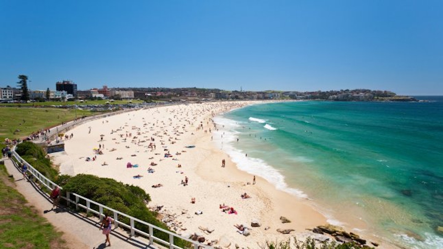 Bondi Beach in New South Wales, Australia