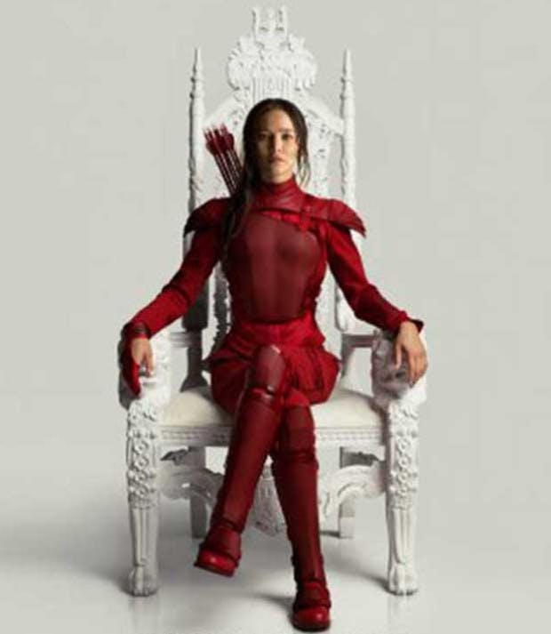jennifer lawrence red dress hunger games Katniss Everdeen: The Girl on Fire and Her Revolution
