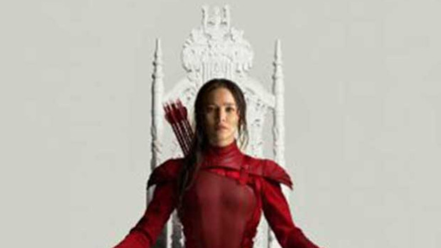 jennifer lawrence red dress hunger games Katniss Everdeen: The Girl on Fire and Her Revolution