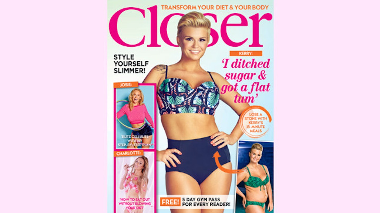 Read more in our diet special FREE with this week's issue of Closer!