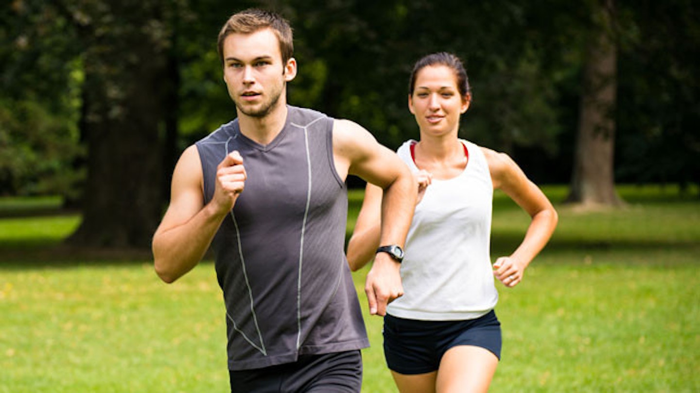 running-couple