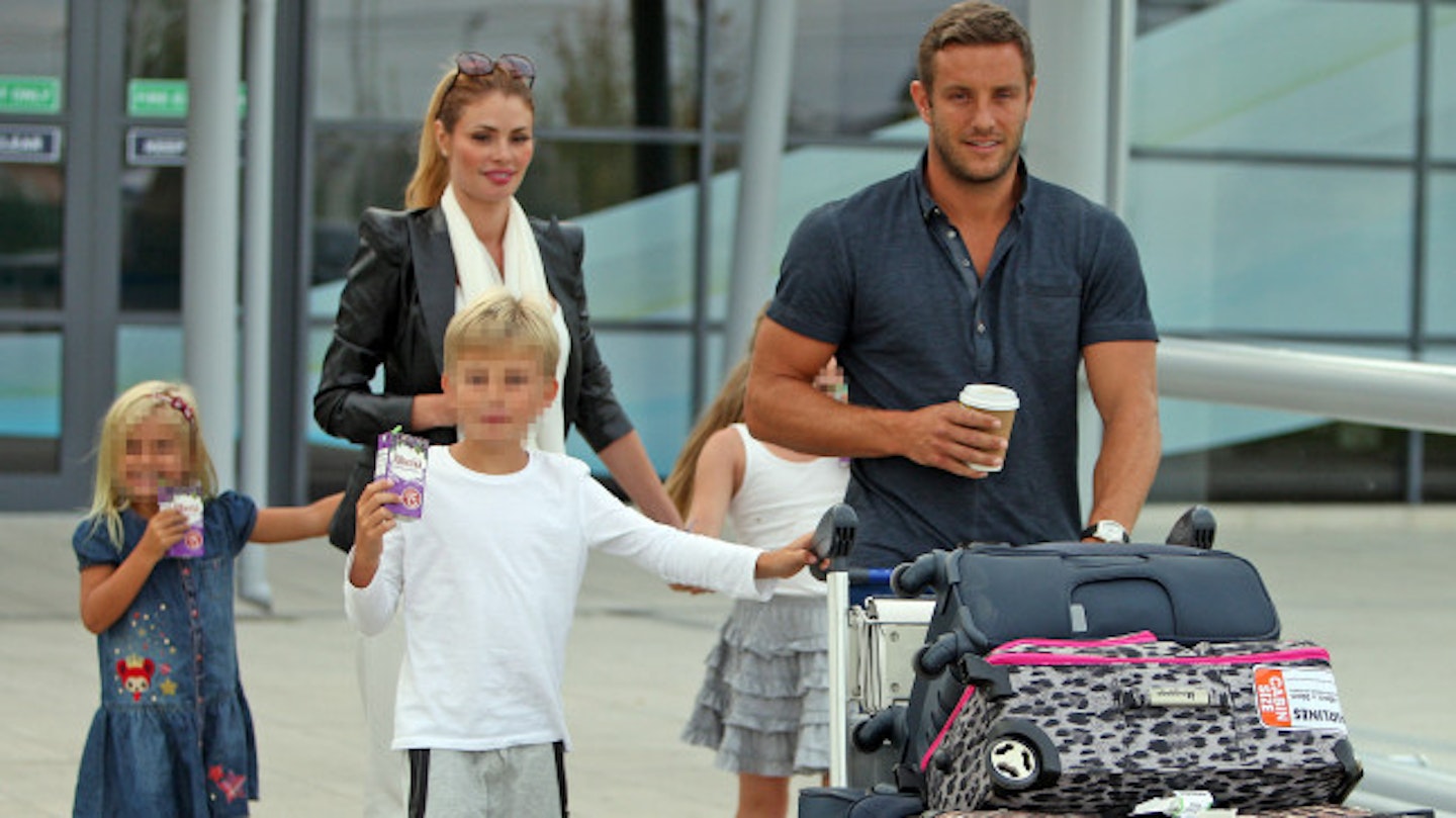 Chloe and Elliot with the TOWIE hunk's children