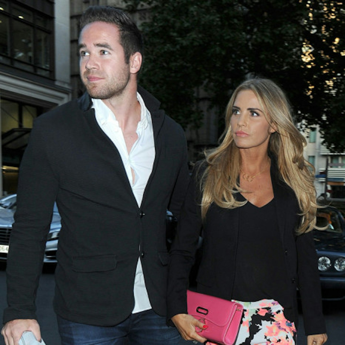 Katie with husband Kieran Hayler