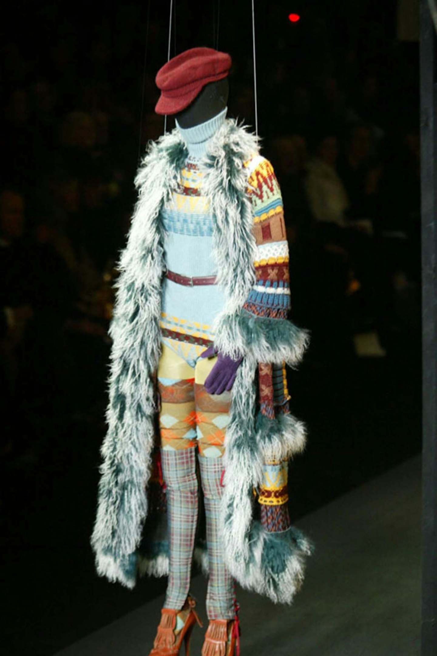 Forget supers, in 2004 Jean Paul replaced them with puppets!