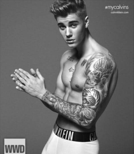 Justin Bieber's 'unretouched' Calvin Klein picture suggests he's had a  massive PENIS ENLARGEMENT | Celebrity | Heat