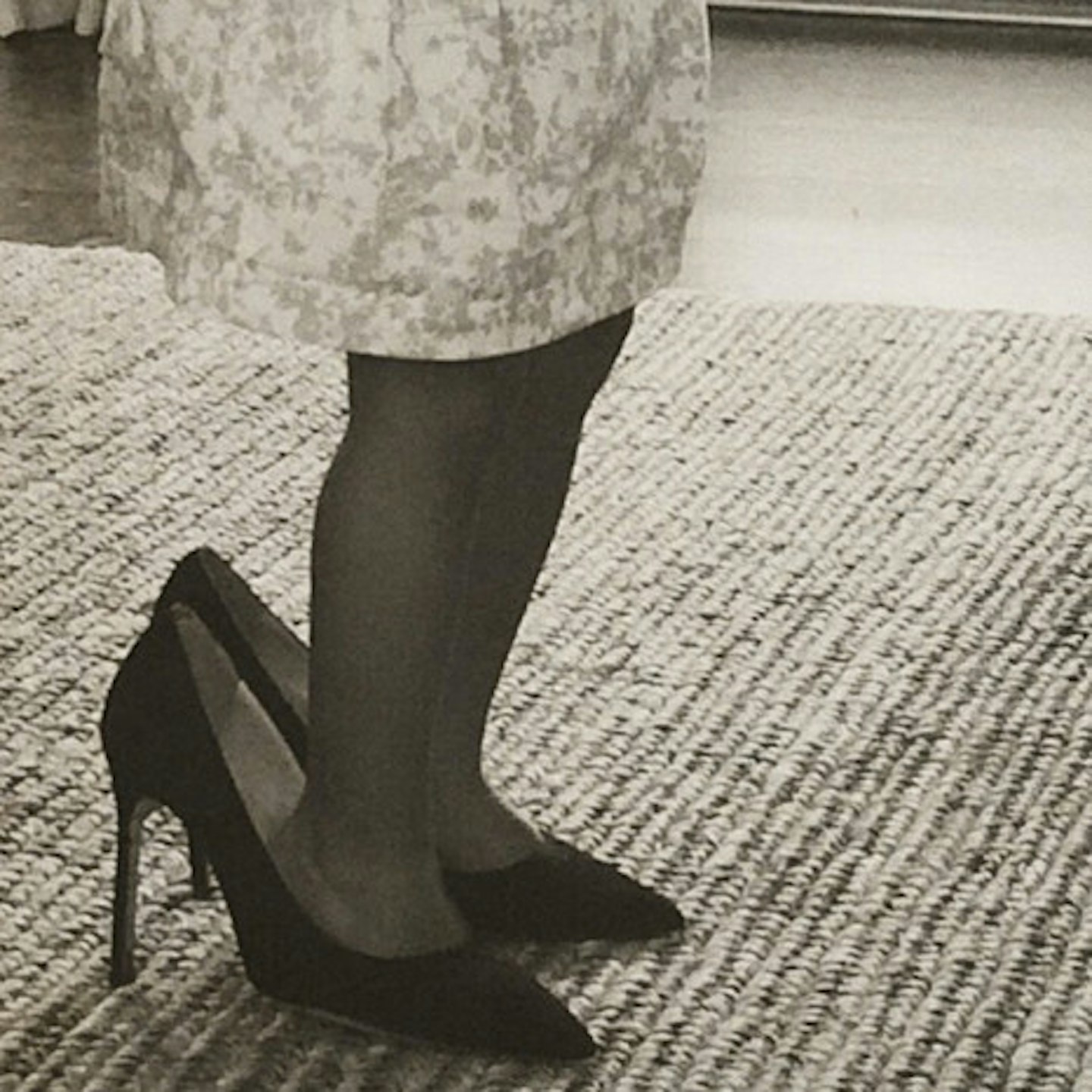 She had her love of high heels from an early age obviously