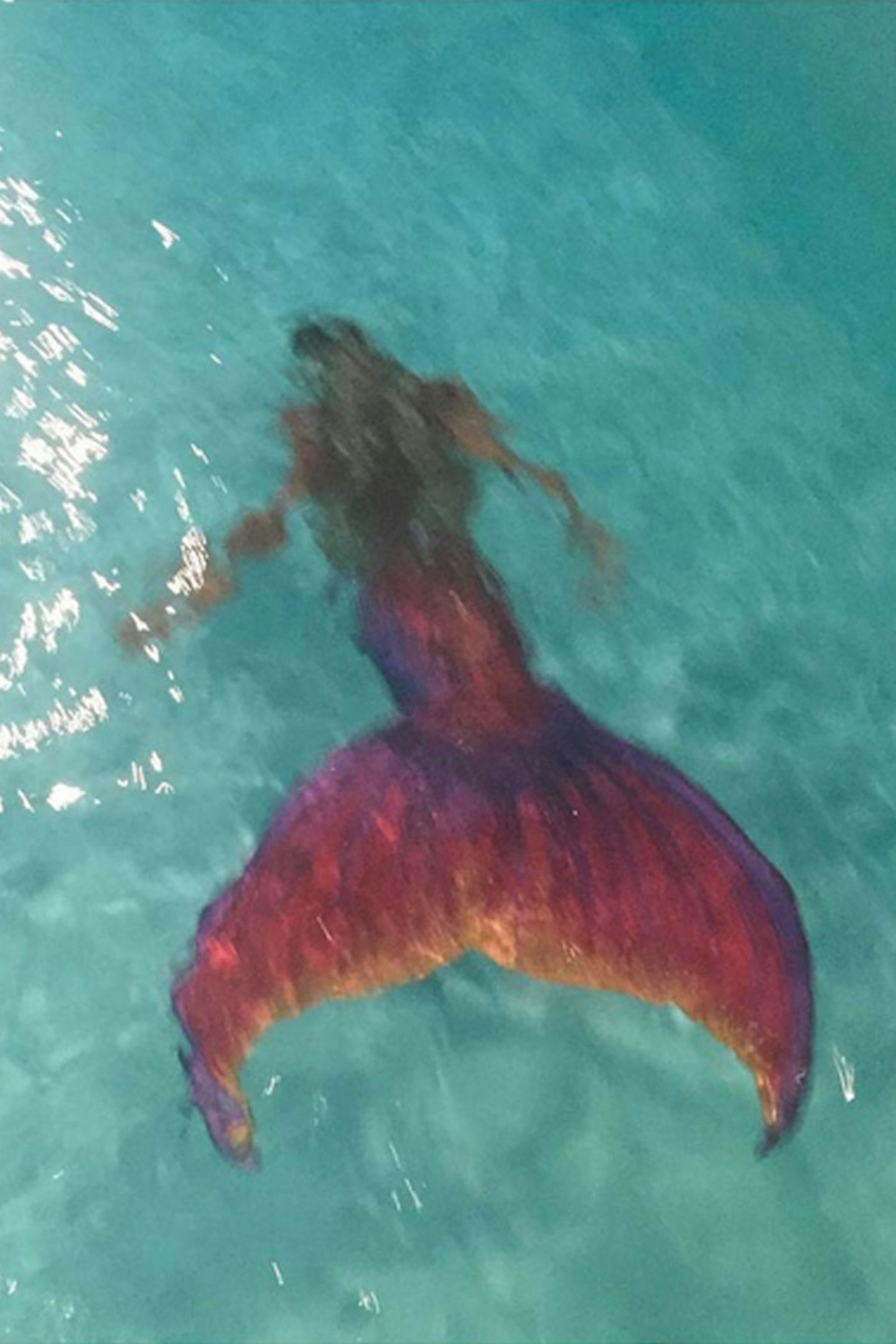 Kardashian-mermaid-holiday-St-Barts