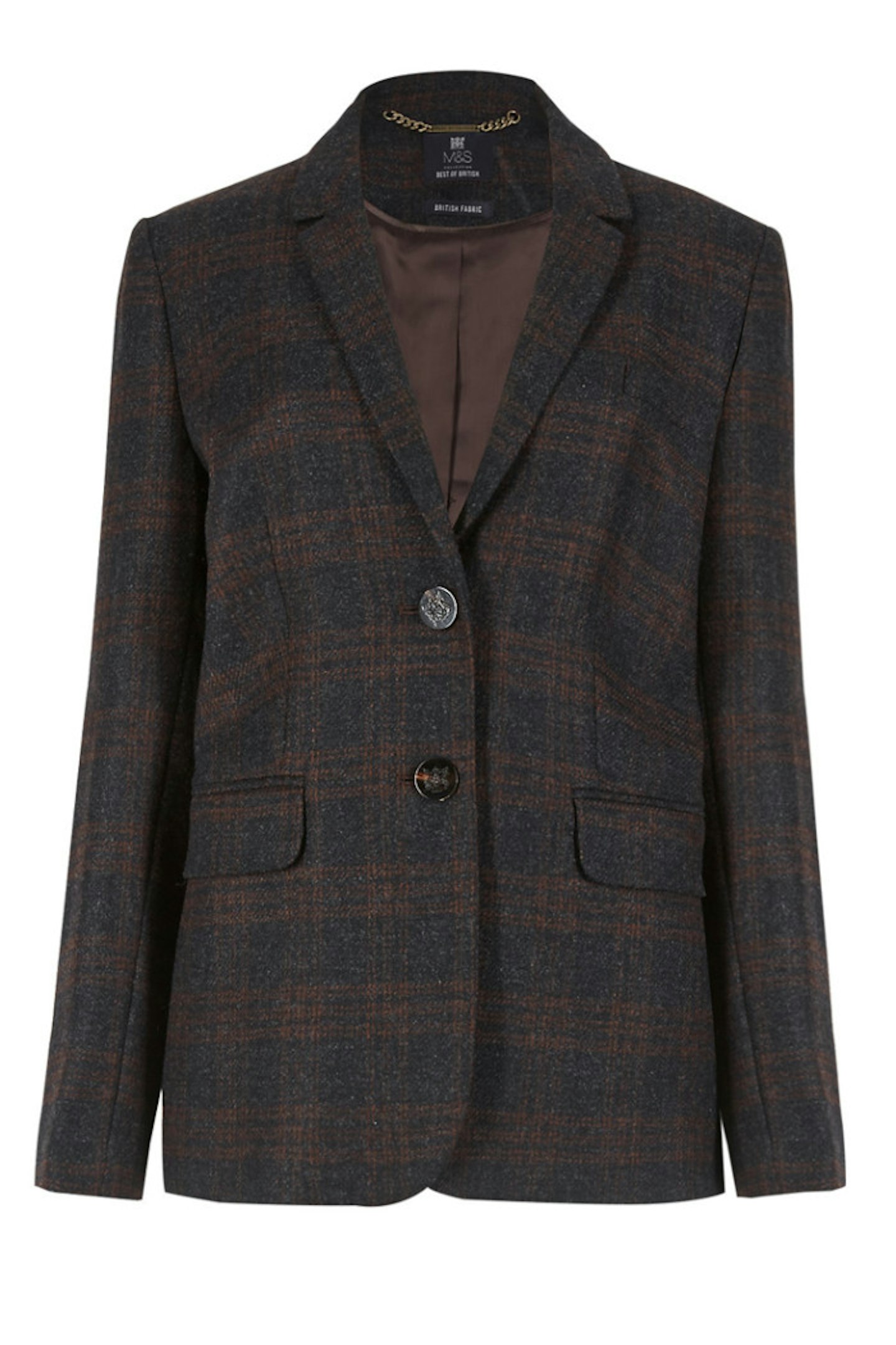 Marks And Spencer Tartan Blazer, £149.00