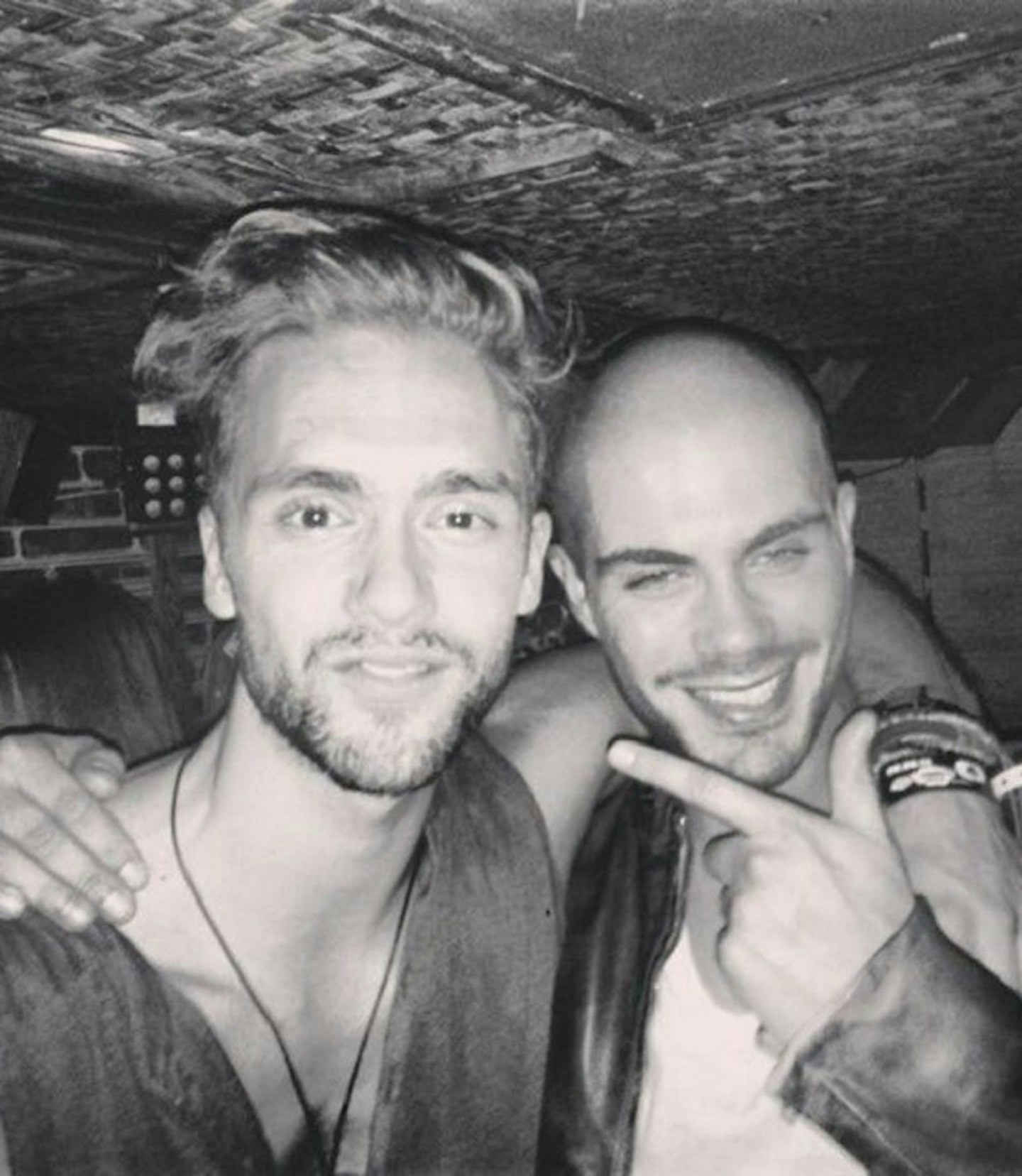 Andy from Lawson and Max from The Wanted