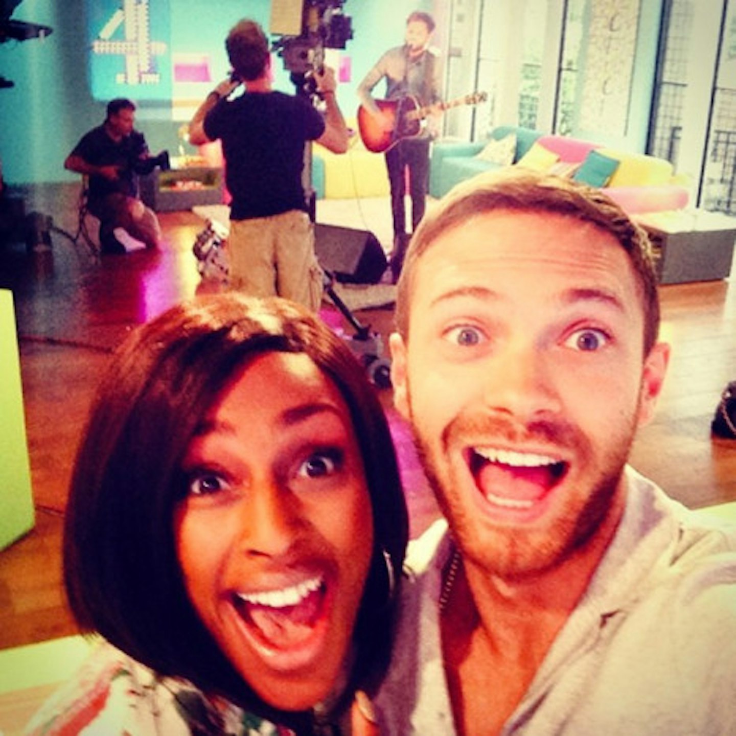 Matt appeared on Sunday Brunch at the weekend, alongside Alexandra Burke