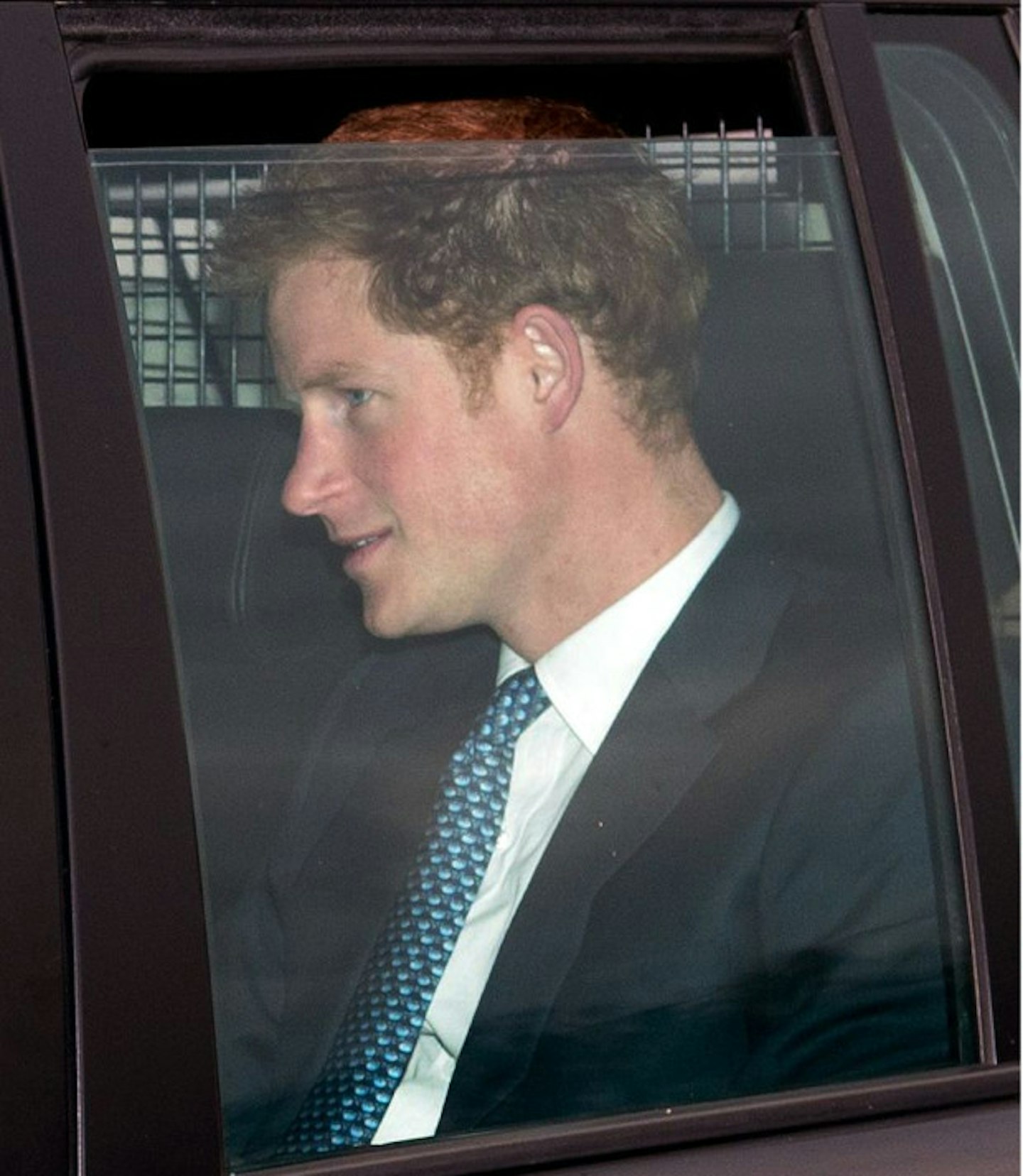 Prince Harry heads to Buckingham Palace