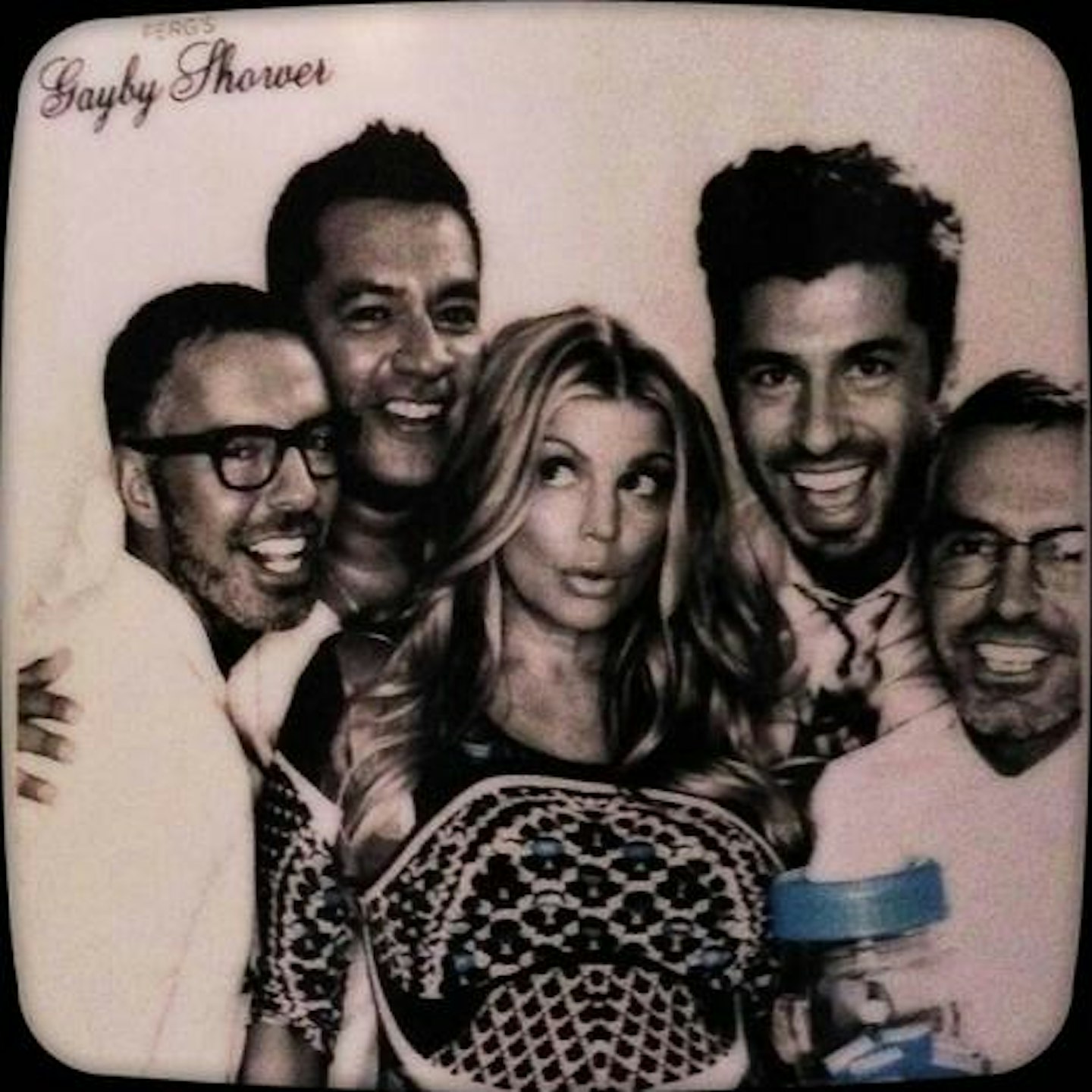 Fergie's agent Sean Patterson, DSquared fashion designers Dean and Dan Caten and hair stylist Andy Lecompte hosted the 'gayby shower'