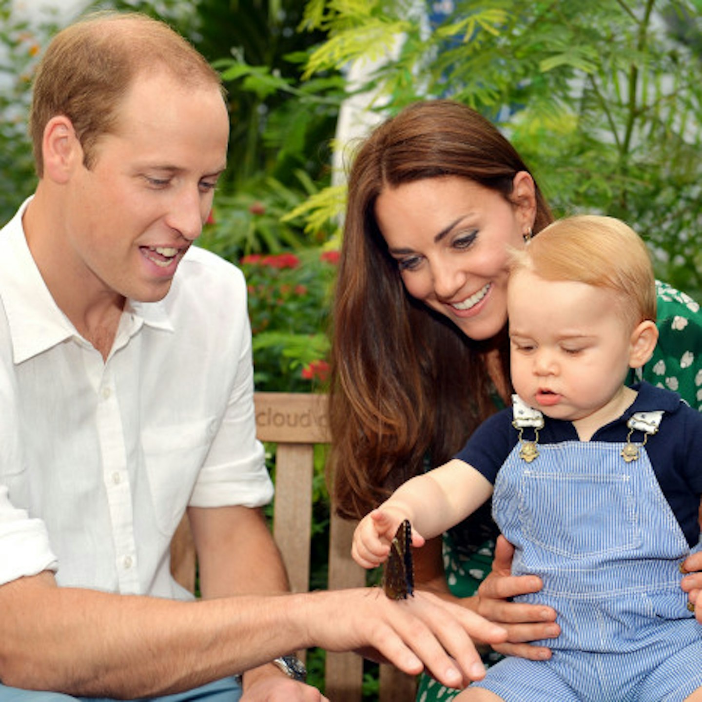 William, Kate and 1-year-old George