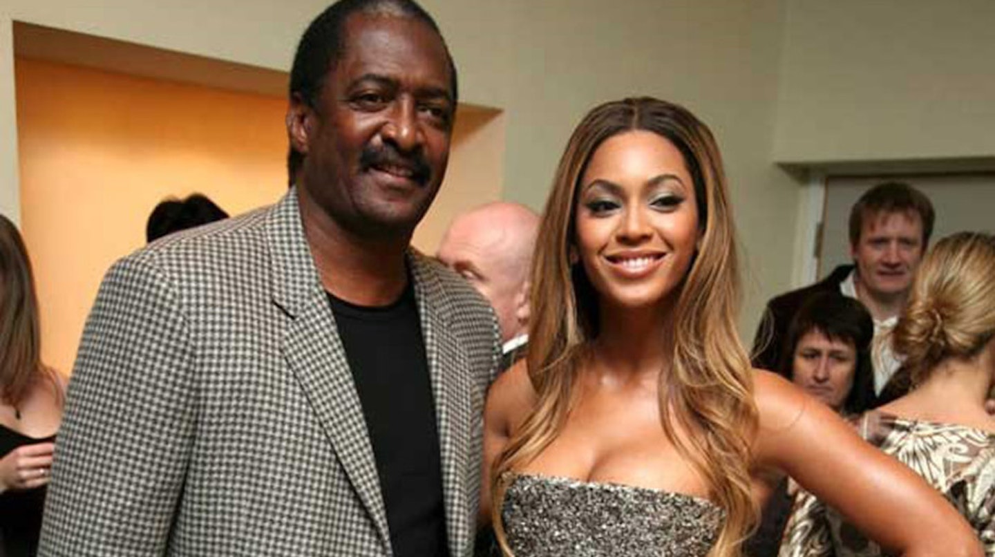 Beyonce and dad Mathew
