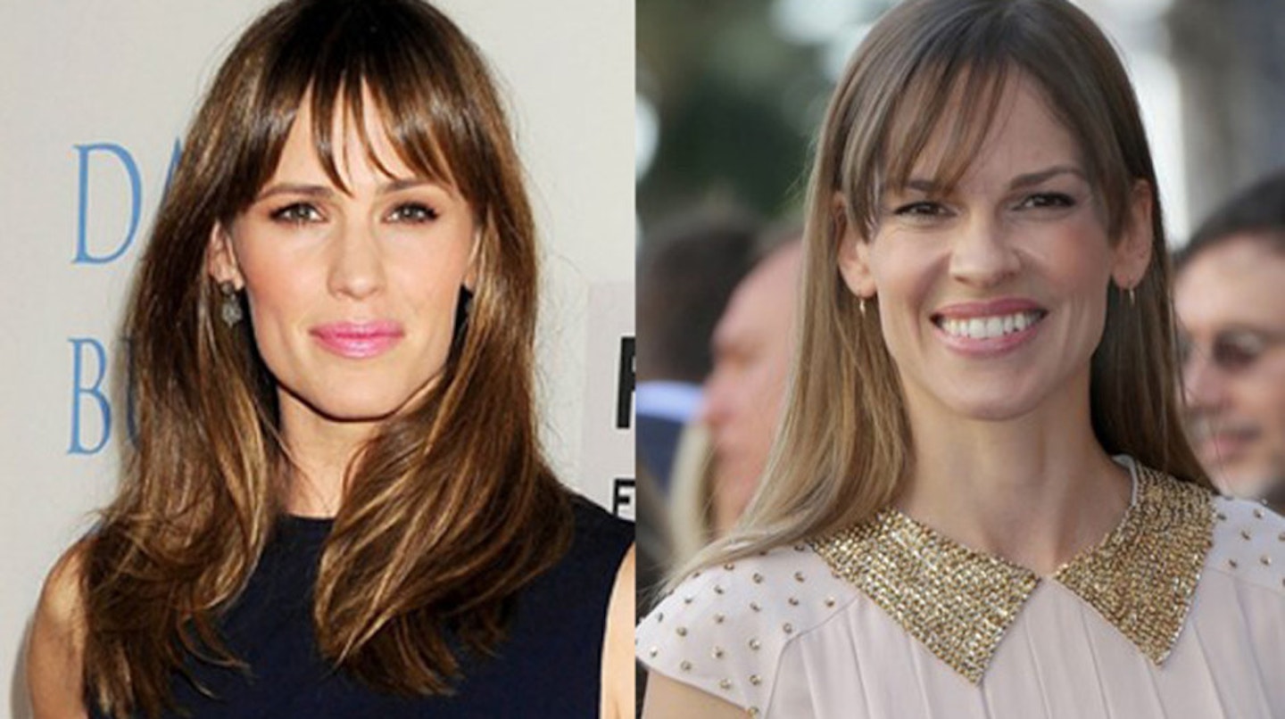 Jennifer Garner and Hilary Swank