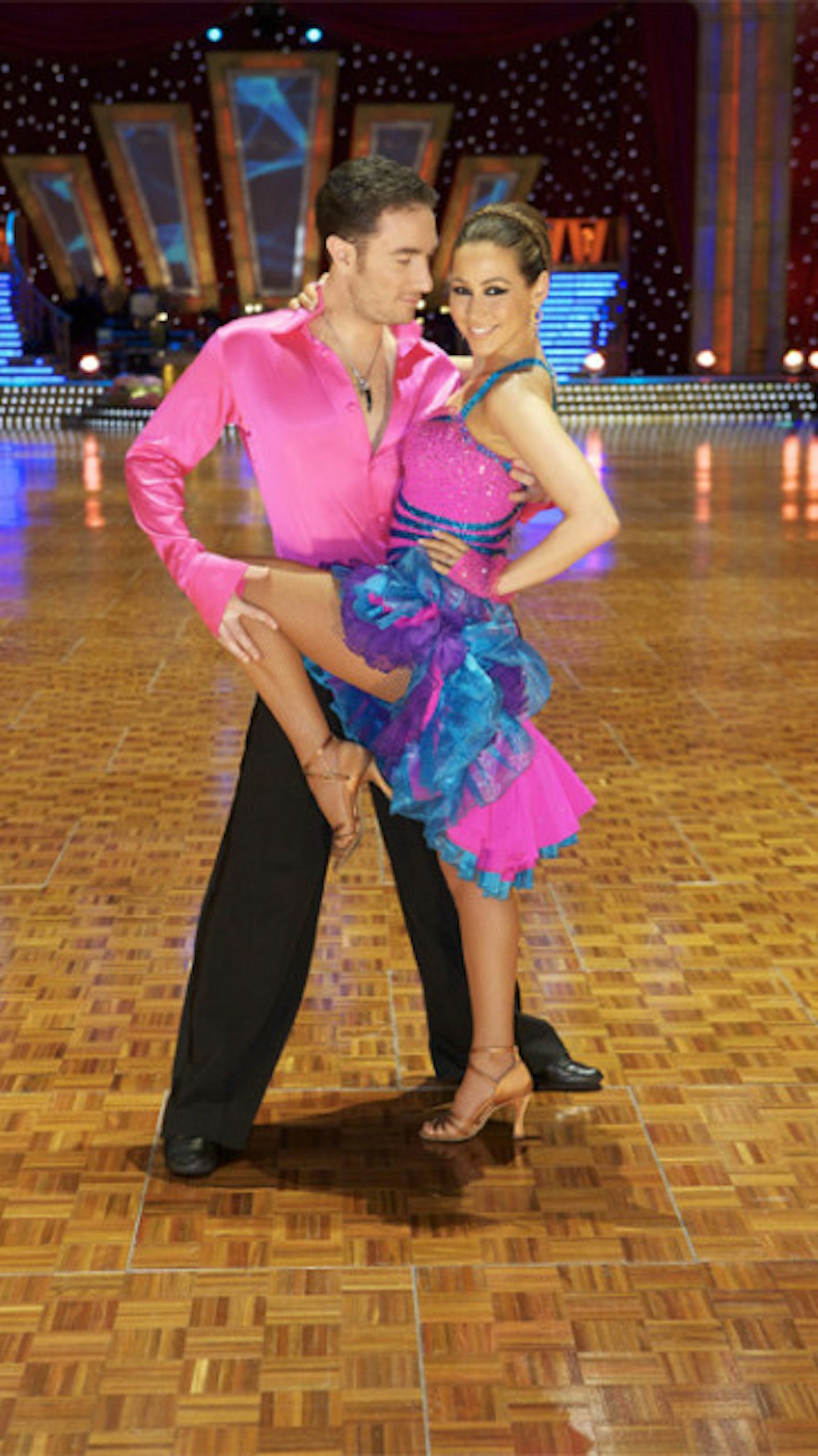 Vincent partnered with S Club 7 singer Rachel Stevens in 2009