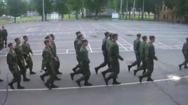 WATCH: Soldiers perform hilarious march singing ‘I’m a Barbie Girl ...