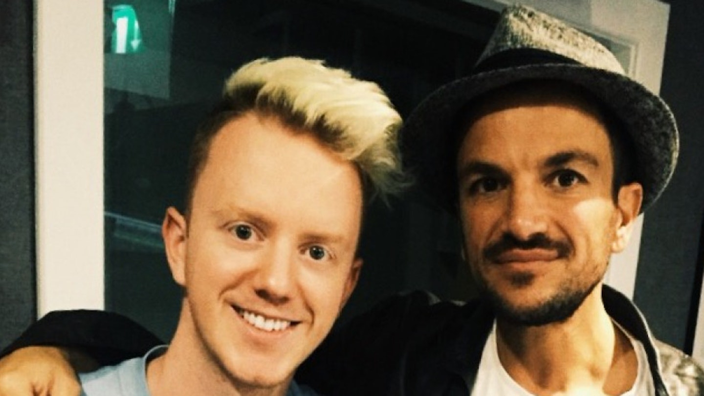 James Barr speaks to Peter Andre for heat Radio