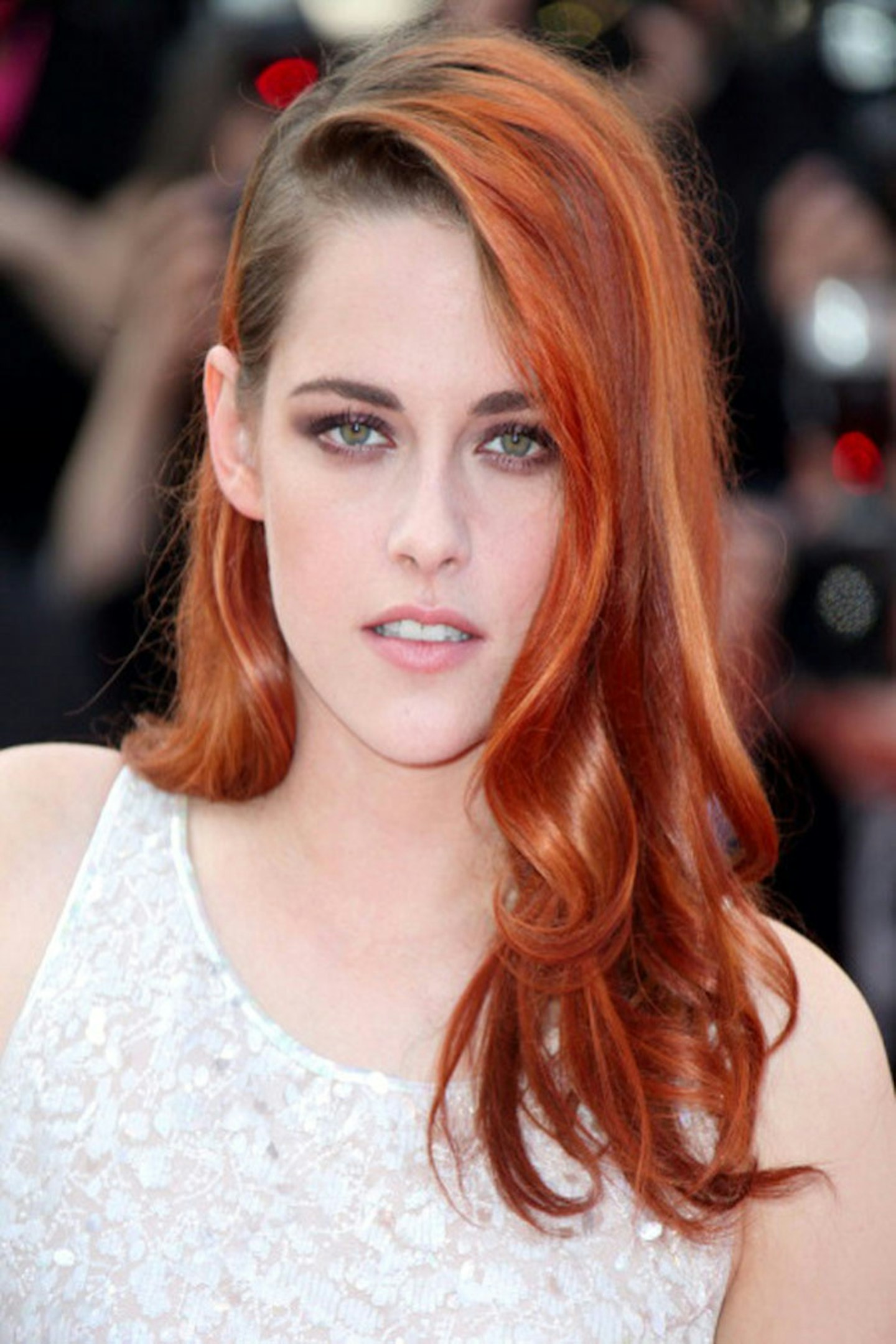 Add a bold colour like Kristen Stewart