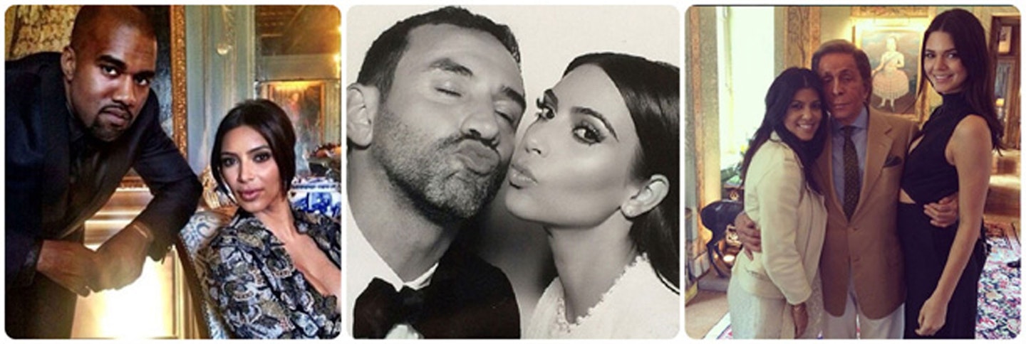 It was a selfie-fest at the Kimye Wedding, despite an Instagram ban [Instagram]