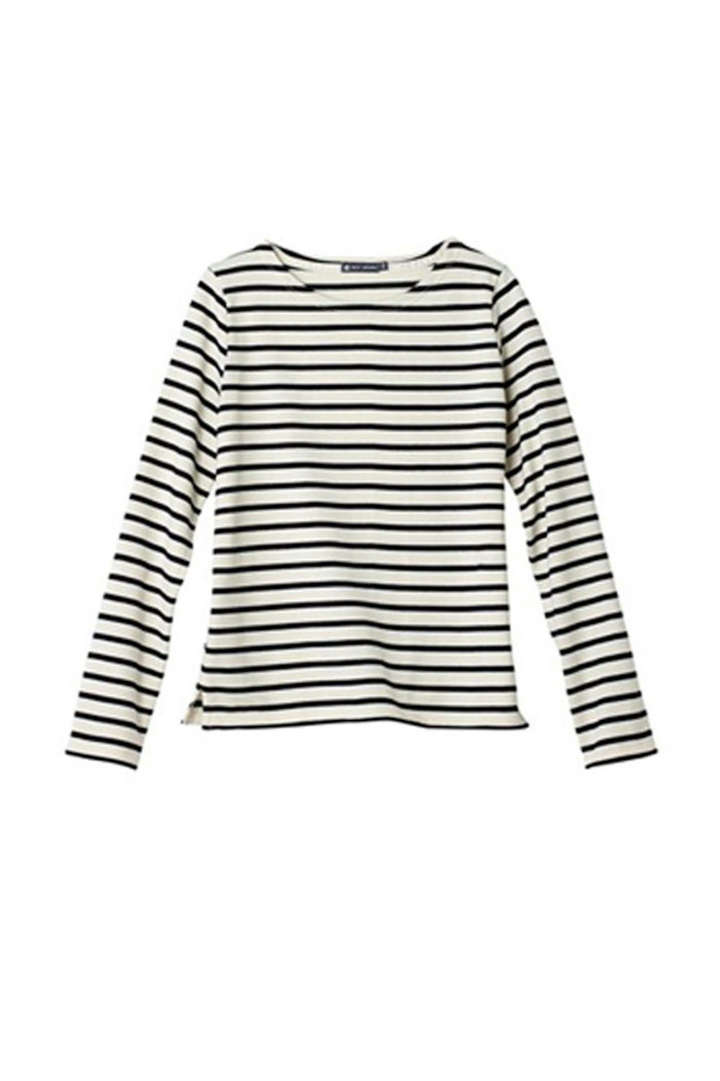 32. striped top, £58, petit bateau