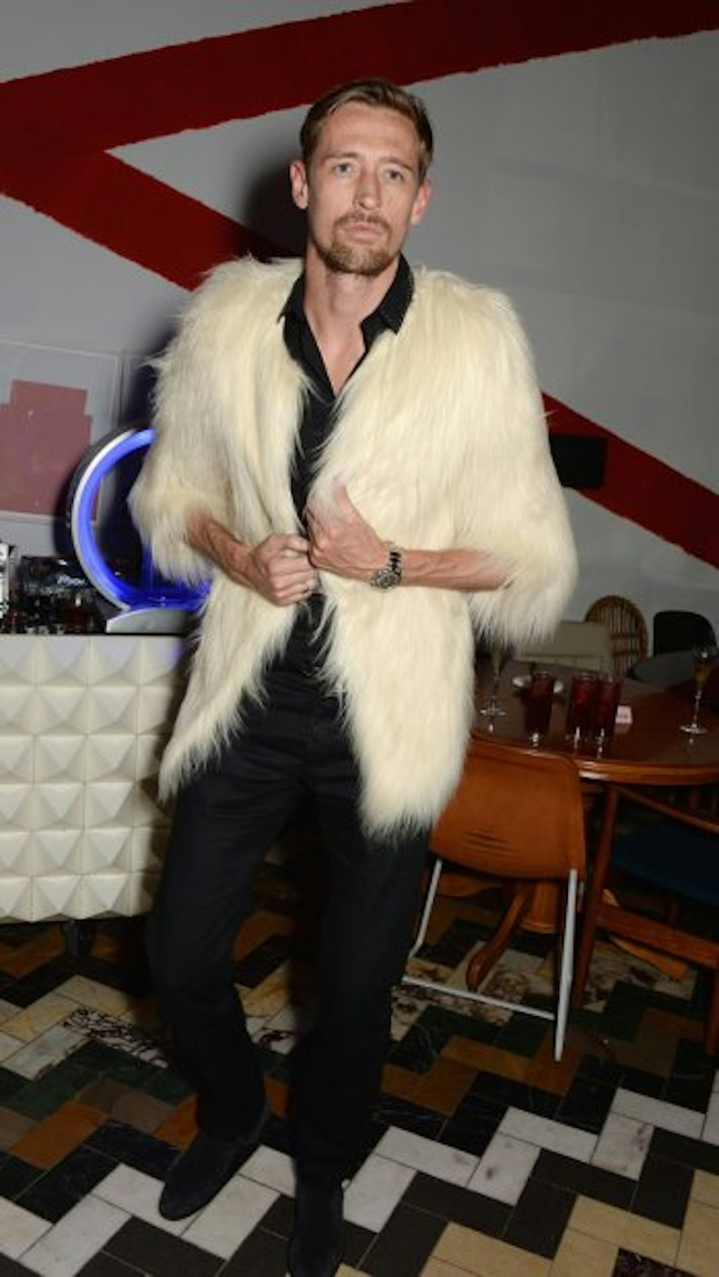 Peter Crouch is a FUN GUY. And strangely attractive.