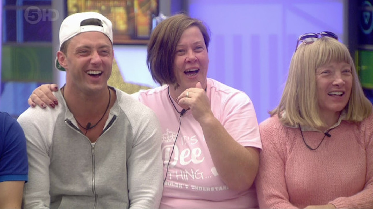 White Dee has taken the other housemates under her wing