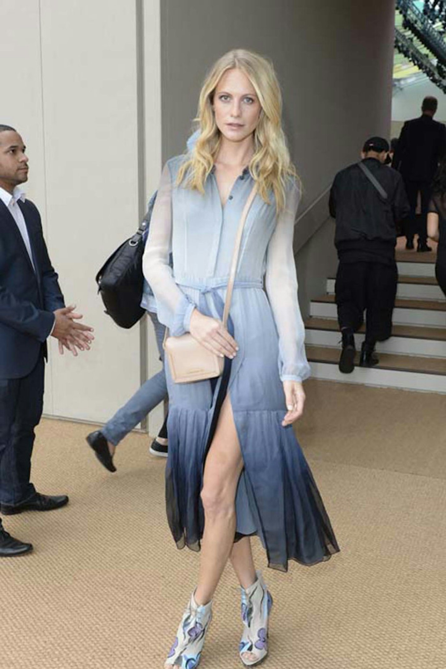 Poppy Delevingne at Burberry Prorsum