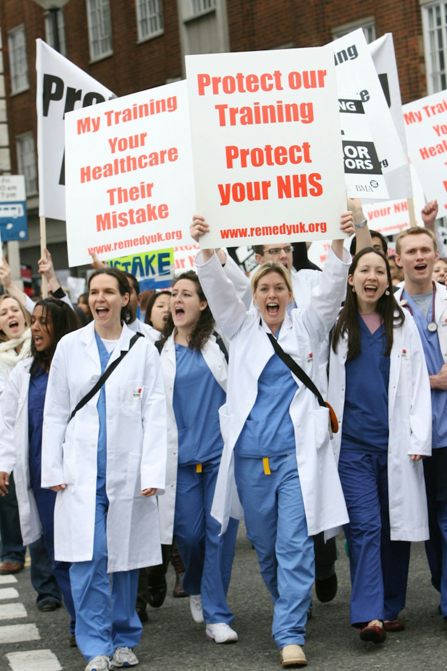 NHS Junior Doctors Protest
