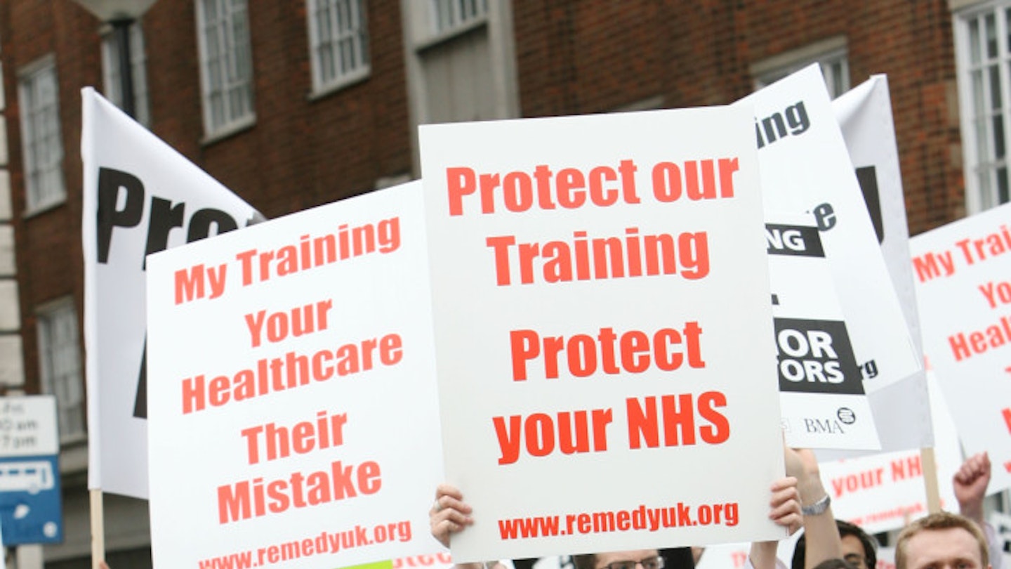 NHS Junior Doctors Protest