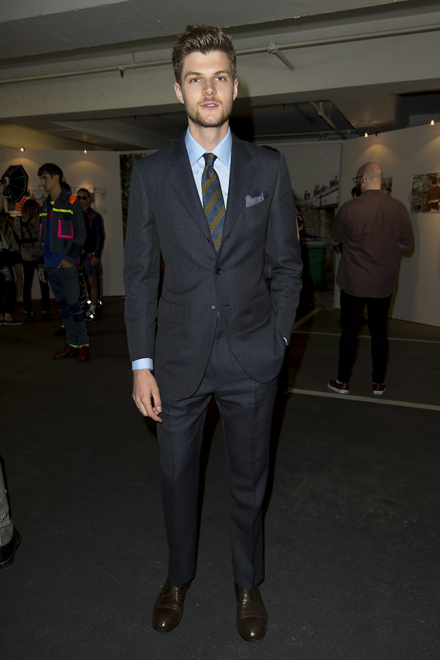 >>>Click here to see who's wearing what at the London Men's Collections 2015