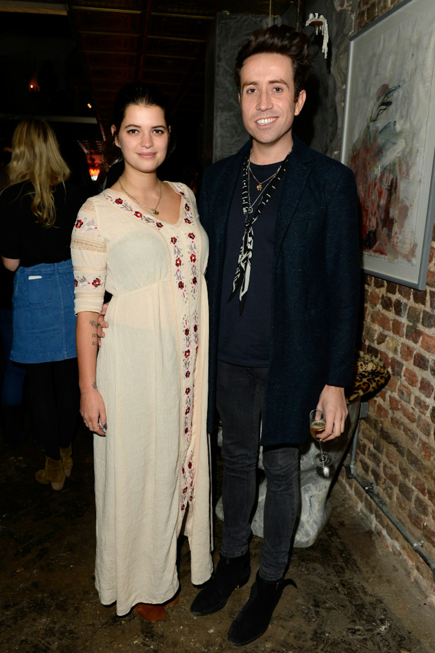 Pixie Geldof and Nick Grimshaw